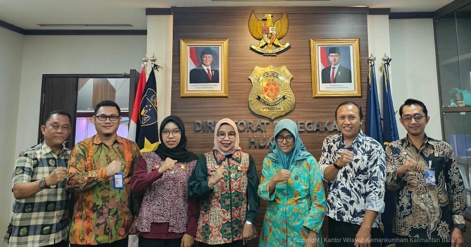Kemenkum Kalbar bersama DJKI