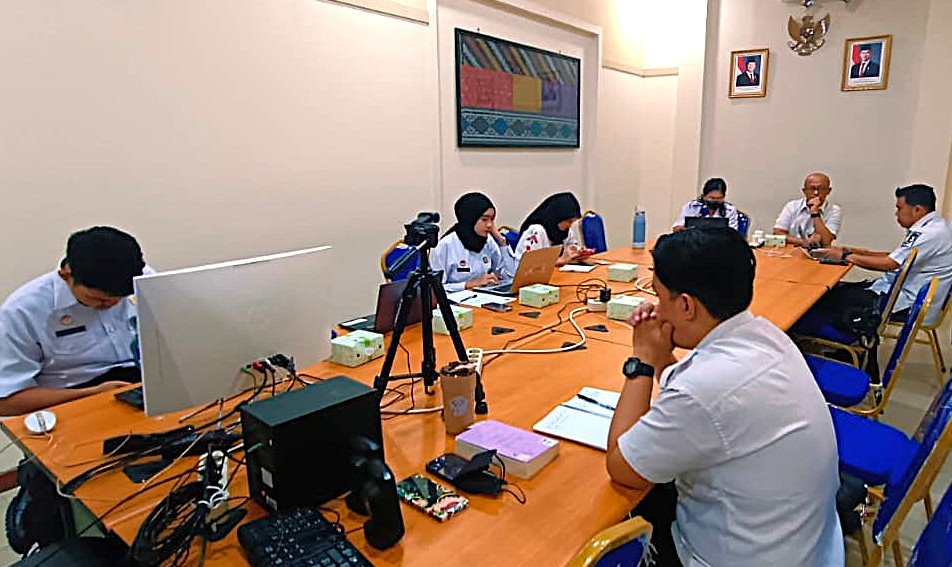 Kemenkum Kalbar saat koordinasi dengan Pemkab Kubu Raya